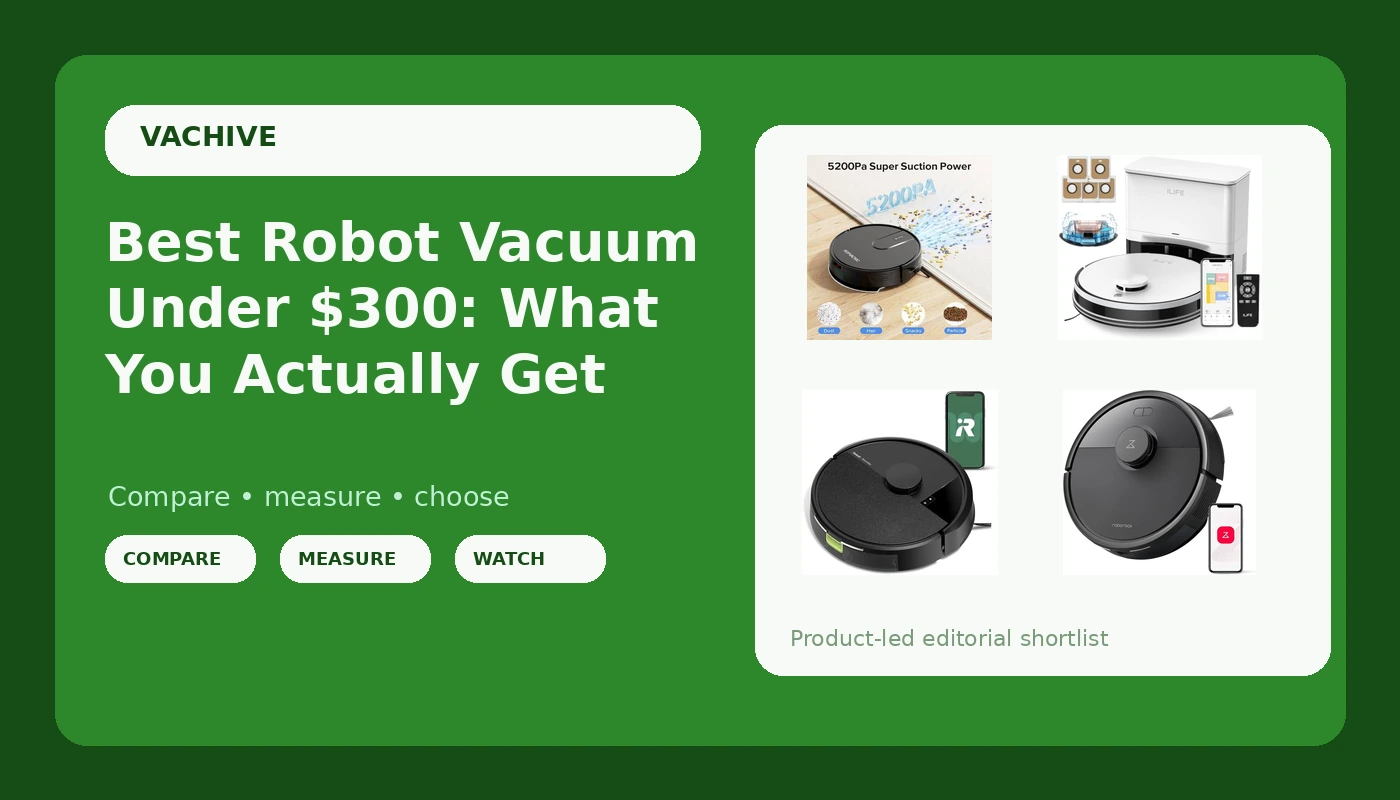 Best Robot Vacuum Under $300: What You Actually Get - VacHive review with measurements and honest opinion