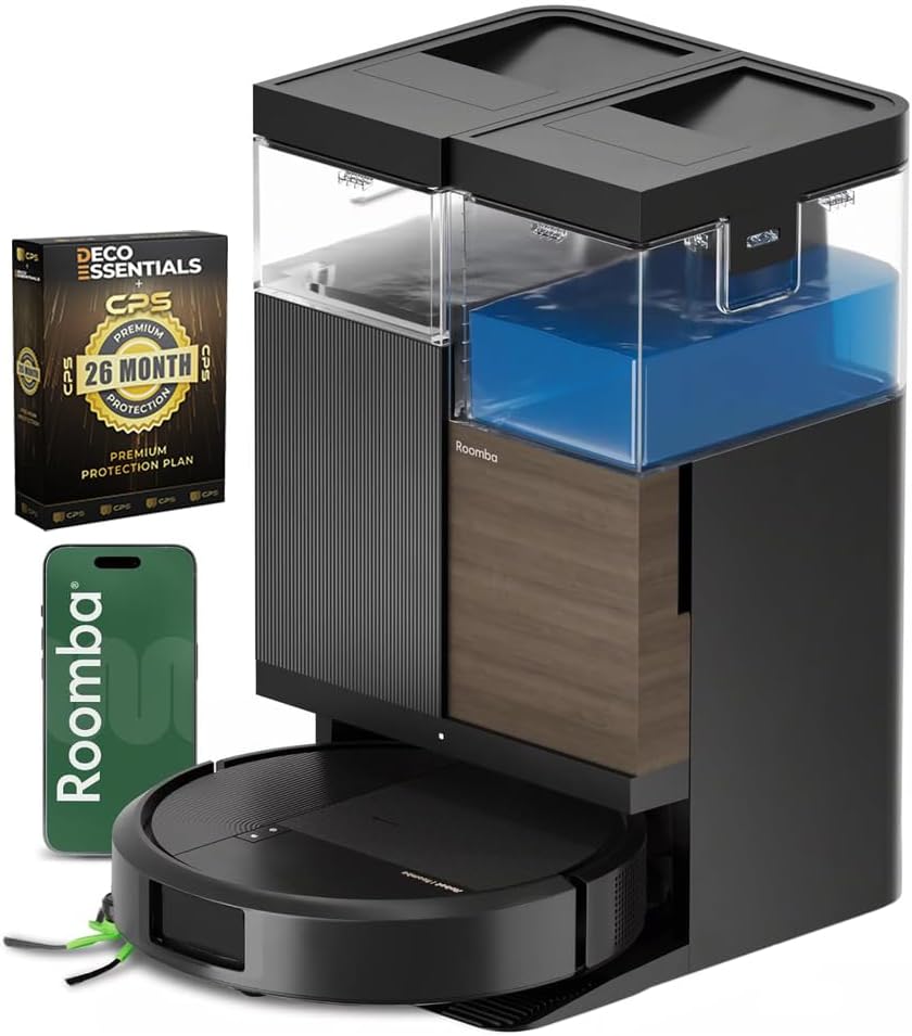 iRobot Roomba Plus 575 Combo Robot + AutoWash Dock R285020 Bundle