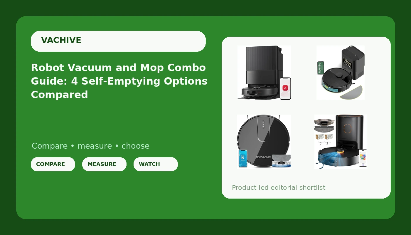 Robot Vacuum and Mop Combo Guide: 4 Self-Emptying Options Compared