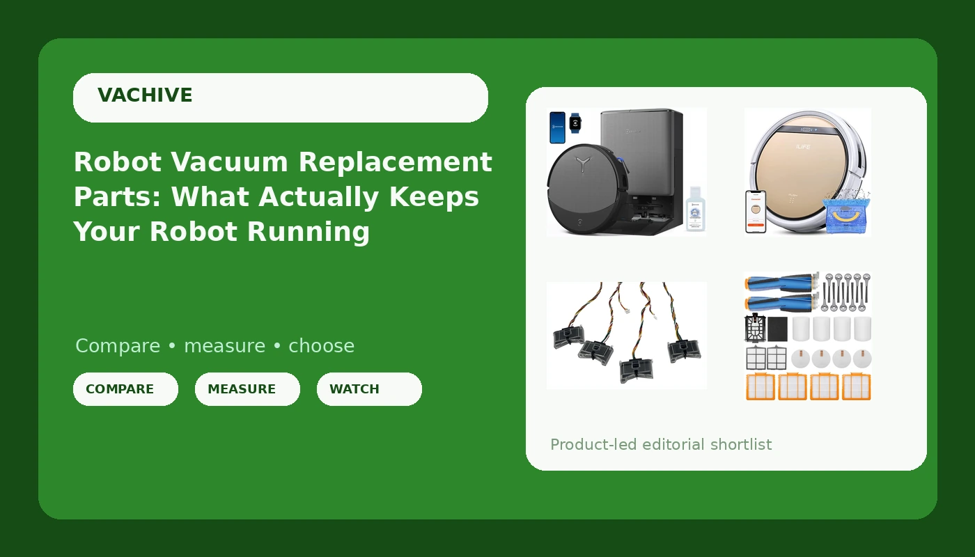 Robot Vacuum Replacement Parts: What Actually Keeps Your Robot Running